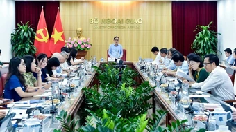 Họp liên ngành về công tác rà soát, đôn đốc việc thực hiện các cam kết, thỏa thuận quốc tế
