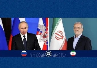 Iran đánh giá cao vai trò của Nga trong giảm căng thẳng tại Trung Đông