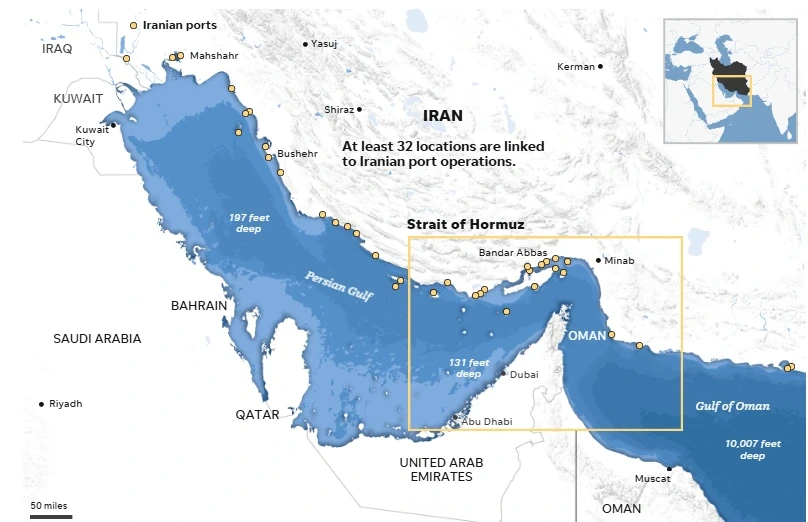 Iran hé lộ cách vô hiệu hóa lệnh phong tỏa hàng hải của Mỹ Iran hé lộ cách vô hiệu hóa lệnh phong tỏa hàng hải của Mỹ