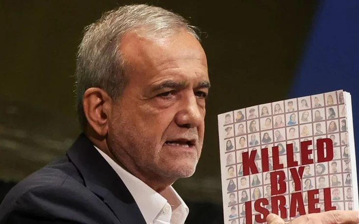 Iran lập 'hàng rào người' bảo vệ nhà máy điện, dừng tàu hỏa trước đe dọa của Mỹ - Israel Iran lập 'hàng rào người' bảo vệ nhà máy điện, dừng tàu hỏa trước đe dọa của Mỹ - Israel