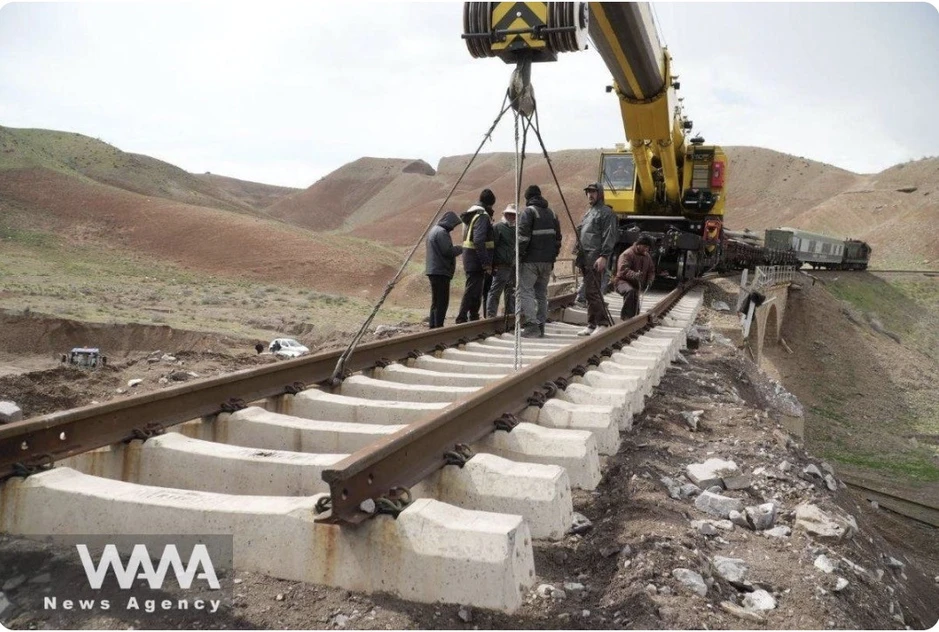Iran mở lại cầu đường sắt chiến lược nối với Nga, Trung Quốc Iran mở lại cầu đường sắt chiến lược nối với Nga, Trung Quốc