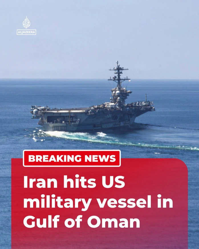 Iran nhắm tàu khu trục Mỹ, Washington nói “Tehran nói dối”
