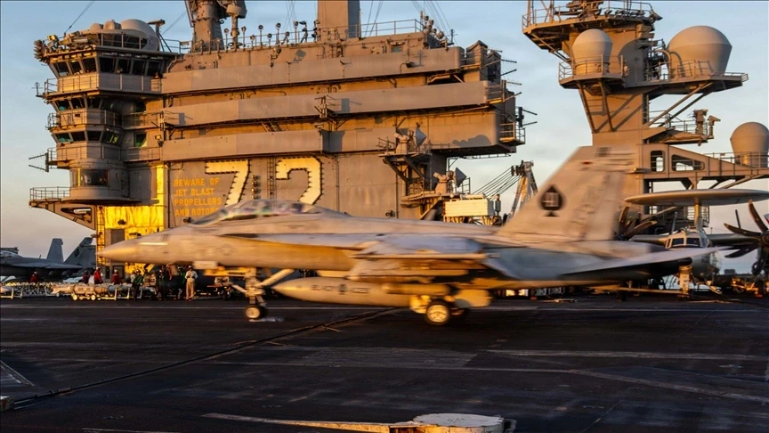 Iran nói nã tên lửa về phía tàu sân bay Mỹ, Washington chưa lên tiếng Iran nói nã tên lửa về phía tàu sân bay Mỹ, Washington chưa lên tiếng