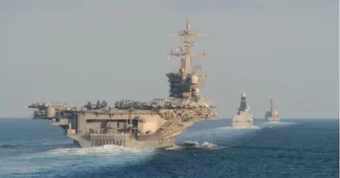 Iran phóng tên lửa hành trình vào tàu sân bay Mỹ USS Abraham Lincoln