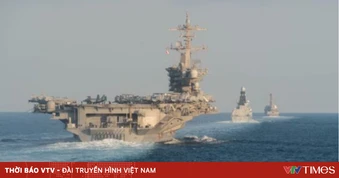 Iran tuyên bố phóng tên lửa hành trình vào tàu sân bay của Mỹ
