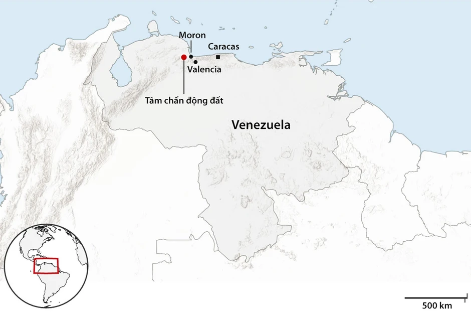 Ít nhất 1.000 người có thể thiệt mạng vì động đất kép ở Venezuela Ít nhất 1.000 người có thể thiệt mạng vì động đất kép ở Venezuela