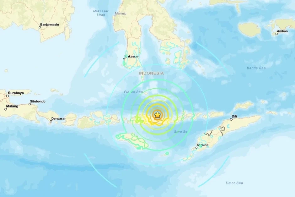 Ít nhất 38 người chết do động đất 7,7 độ ở Indonesia