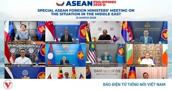 Kết quả cuộc họp đặc biệt Bộ trưởng Ngoại giao ASEAN về tình hình Trung Đông