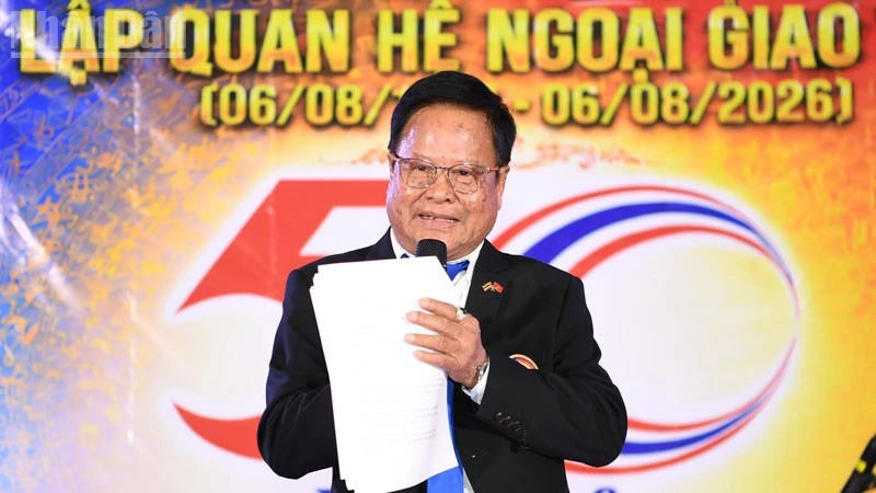 Kiều bào tại Bangkok kỷ niệm 81 năm Quốc khánh và 50 năm thiết lập quan hệ ngoại giao Việt Nam-Thái Lan