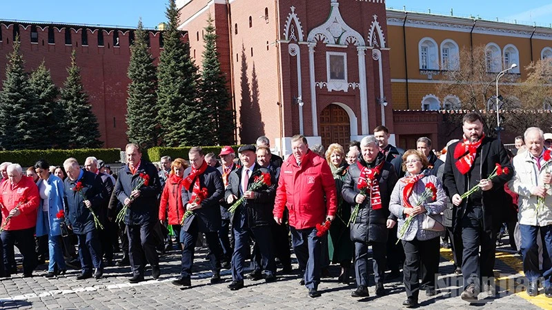 Kỷ niệm 156 năm Ngày sinh V.I.Lenin tại Nga