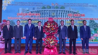 Kỷ niệm 65 năm Ngày Chuyên gia Công an Việt Nam tại Lào
