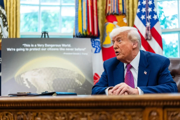 Lá chắn Vòm Vàng của ông Trump: Siêu dự án 1.200 tỉ USD nhưng vẫn thua Nga, Trung Quốc Lá chắn Vòm Vàng của ông Trump: Siêu dự án 1.200 tỉ USD nhưng vẫn thua Nga, Trung Quốc