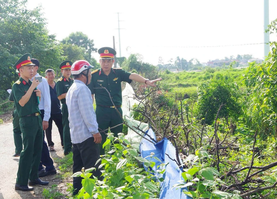 Lần tìm nơi an táng 64 liệt sĩ pháo cao xạ hy sinh trong trận bom năm 1966 Lần tìm nơi an táng 64 liệt sĩ pháo cao xạ hy sinh trong trận bom năm 1966