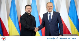 Lãnh đạo Ba Lan và Ukraine gặp nhau lần đầu tiên sau căng thẳng ngoại giao