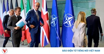 Lãnh đạo E5 họp tại Berlin trước thềm Hội nghị Thượng đỉnh NATO