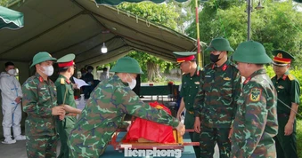 Lấy mẫu sinh phẩm hài cốt liệt sĩ để giám định ADN, xác định danh tính