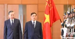 Lễ đón chính thức Nhà vua và Hoàng hậu Thái Lan thăm cấp Nhà nước tới Việt Nam