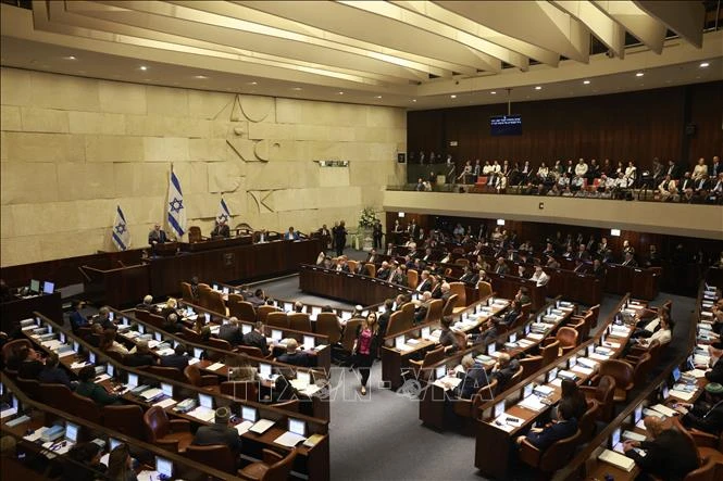 Liên minh cầm quyền Israel trình dự luật giải tán Quốc hội Liên minh cầm quyền Israel trình dự luật giải tán Quốc hội
