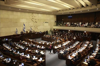 Liên minh cầm quyền Israel trình dự luật giải tán Quốc hội