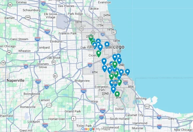 Loạt vụ xả súng ở Chicago (Mỹ) khiến nhiều người thương vong Loạt vụ xả súng ở Chicago (Mỹ) khiến nhiều người thương vong
