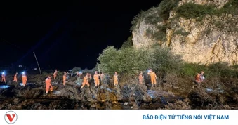 Lũ quét tại Cam Túc (Trung Quốc): 10 người thiệt mạng, hơn 200 người được giải cứu