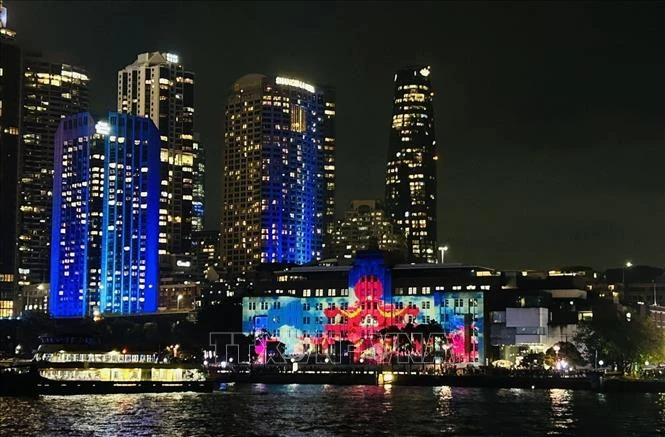 Lung linh sắc màu lễ hội ánh sáng Vivid Sydney 2026 Lung linh sắc màu lễ hội ánh sáng Vivid Sydney 2026