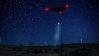 Mỹ công bố hồ sơ về UFO 'tam giác đen' khổng lồ