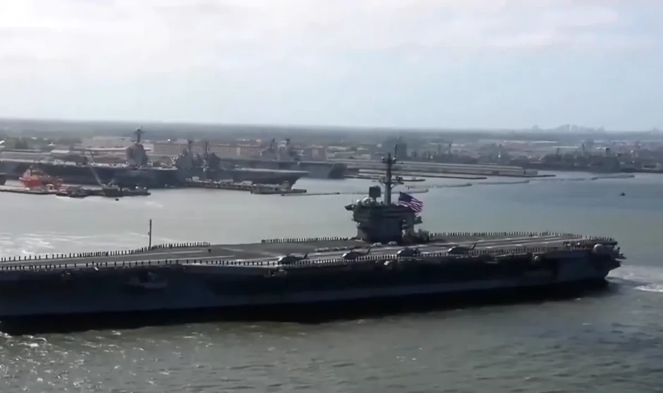 Mỹ điều tàu sân bay USS George Washington đến Trung Đông Mỹ điều tàu sân bay USS George Washington đến Trung Đông