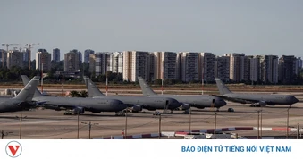Mỹ điều thêm 10 máy bay tiếp dầu đến Trung Đông dù hủy tập kích Iran