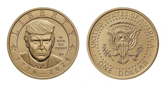 Mỹ sẽ đúc đồng xu 1 USD khắc hình Tổng thống Trump