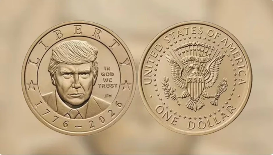 Mỹ sẽ phát hành đồng xu 1 USD in hình Tổng thống Trump Mỹ sẽ phát hành đồng xu 1 USD in hình Tổng thống Trump