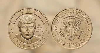 Mỹ sẽ phát hành đồng xu 1 USD in hình Tổng thống Trump