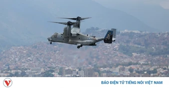 Mỹ tập trận quân sự đầu tiên tại Venezuela sau vụ bắt giữ ông Maduro