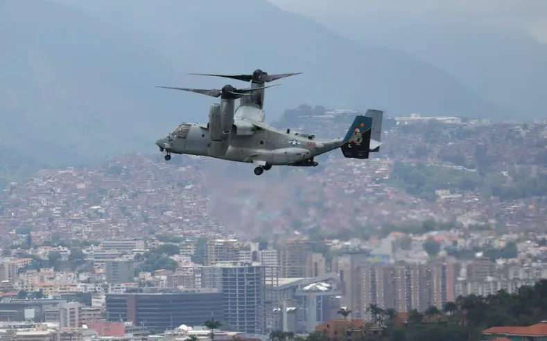 Mỹ tập trận quân sự trên không phận thủ đô của Venezuela Mỹ tập trận quân sự trên không phận thủ đô của Venezuela