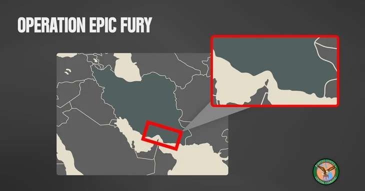 Mỹ thả bom xuyên phá GBU-72 vào các điểm phóng tên lửa của Iran dọc eo biển Hormuz Mỹ thả bom xuyên phá GBU-72 vào các điểm phóng tên lửa của Iran dọc eo biển Hormuz