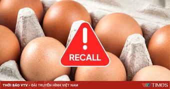 Mỹ thu hồi gần 1,6 triệu quả trứng do nguy cơ nhiễm vi khuẩn Salmonella