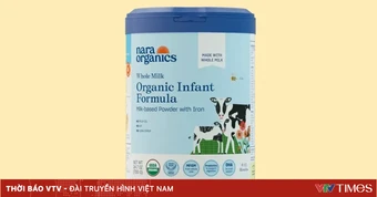 Mỹ thu hồi và cảnh báo tạm dừng sử dụng sữa bột công thức Nara Organics