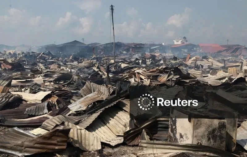 Malaysia: Hỏa hoạn thiêu rụi hơn 1.000 ngôi nhà, ảnh hưởng 9.000 cư dân Malaysia: Hỏa hoạn thiêu rụi hơn 1.000 ngôi nhà, ảnh hưởng 9.000 cư dân