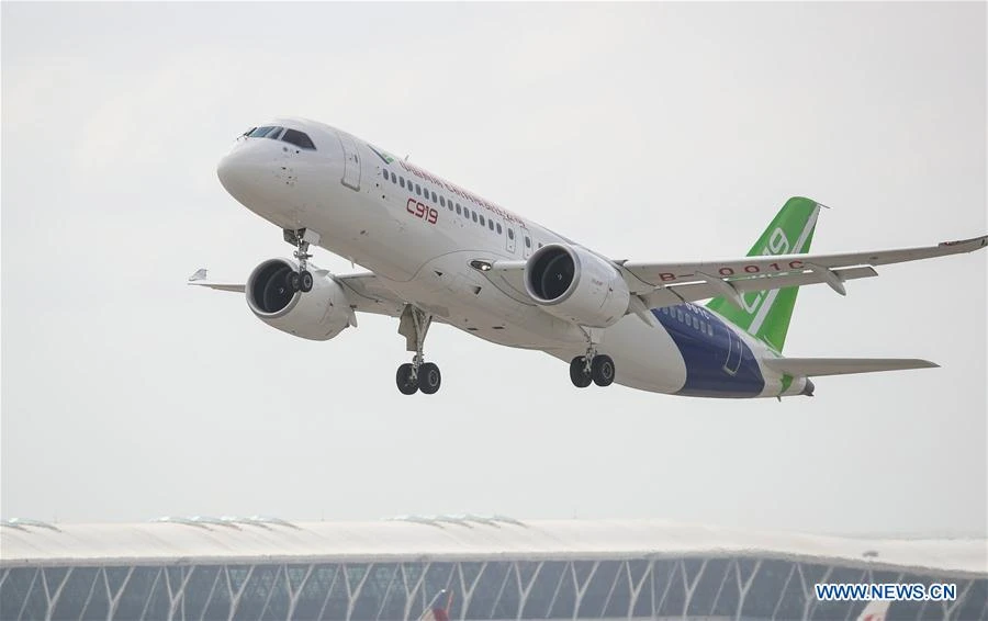 Máy bay chở khách C919 của Trung Quốc có chuyến bay thương mại quốc tế đầu tiên