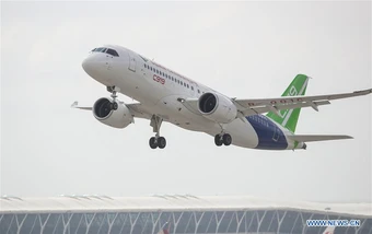 Máy bay chở khách C919 của Trung Quốc có chuyến bay thương mại quốc tế đầu tiên