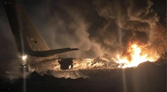 Máy bay ném bom Tu-95 Nga rơi, ít nhất 6 thành viên phi hành đoàn thiệt mạng