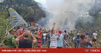 Máy bay quân sự rơi tại Colombia khiến hàng chục người thiệt mạng