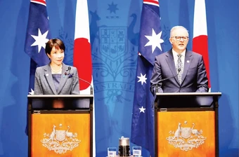 Mở rộng không gian hợp tác Nhật Bản-Australia