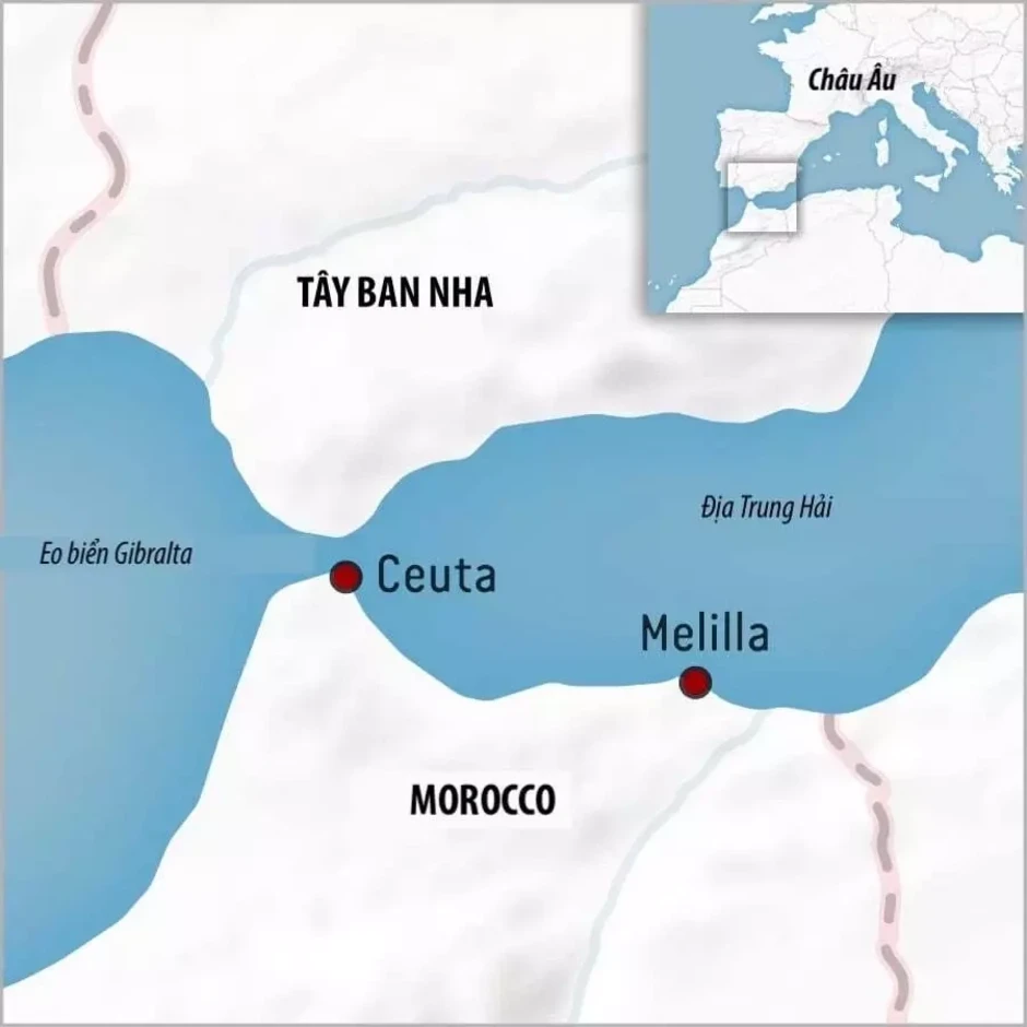 Morocco lần đầu lên tiếng về làn sóng người di cư tràn vào Tây Ban Nha Morocco lần đầu lên tiếng về làn sóng người di cư tràn vào Tây Ban Nha