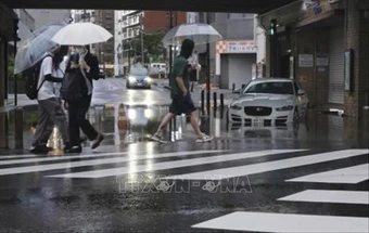 Mưa lớn gây nhiều thương vong tại Nhật Bản và Tây Ban Nha