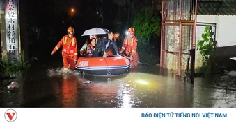 Mưa lớn khiến hơn 20 người thiệt mạng ở Trung Quốc