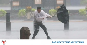 Mưa lớn ở Bắc Kinh do bão Dolphin tiềm ẩn nguy cơ gây thiên tai
