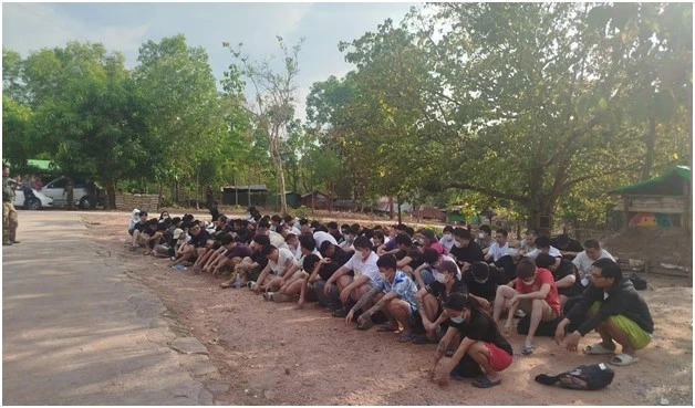 Myanmar bắt giữ 86 đối tượng lừa đảo trực tuyến và buôn người Myanmar bắt giữ 86 đối tượng lừa đảo trực tuyến và buôn người