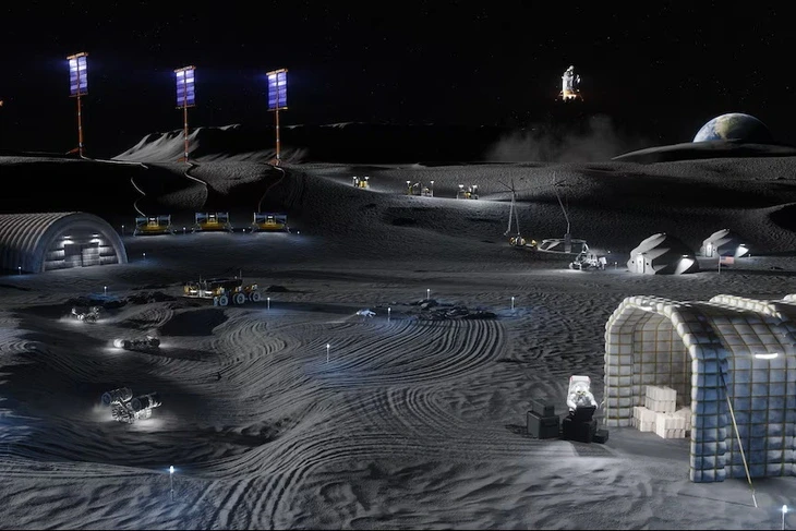 NASA công bố chi tiết kế hoạch xây căn cứ lâu dài trên Mặt trăng NASA công bố chi tiết kế hoạch xây căn cứ lâu dài trên Mặt trăng