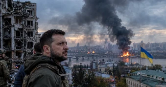 Nga liên tiếp tập kích Ukraine, chuyên gia Anh dự báo kịch bản ông Zelensky rời Kiev
